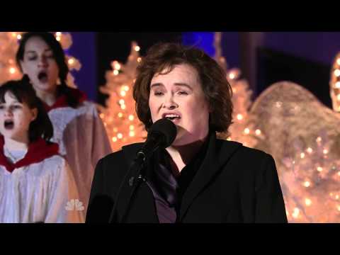 Susan Boyle - Away in a Manger - Rockefeller Plaza - 2010