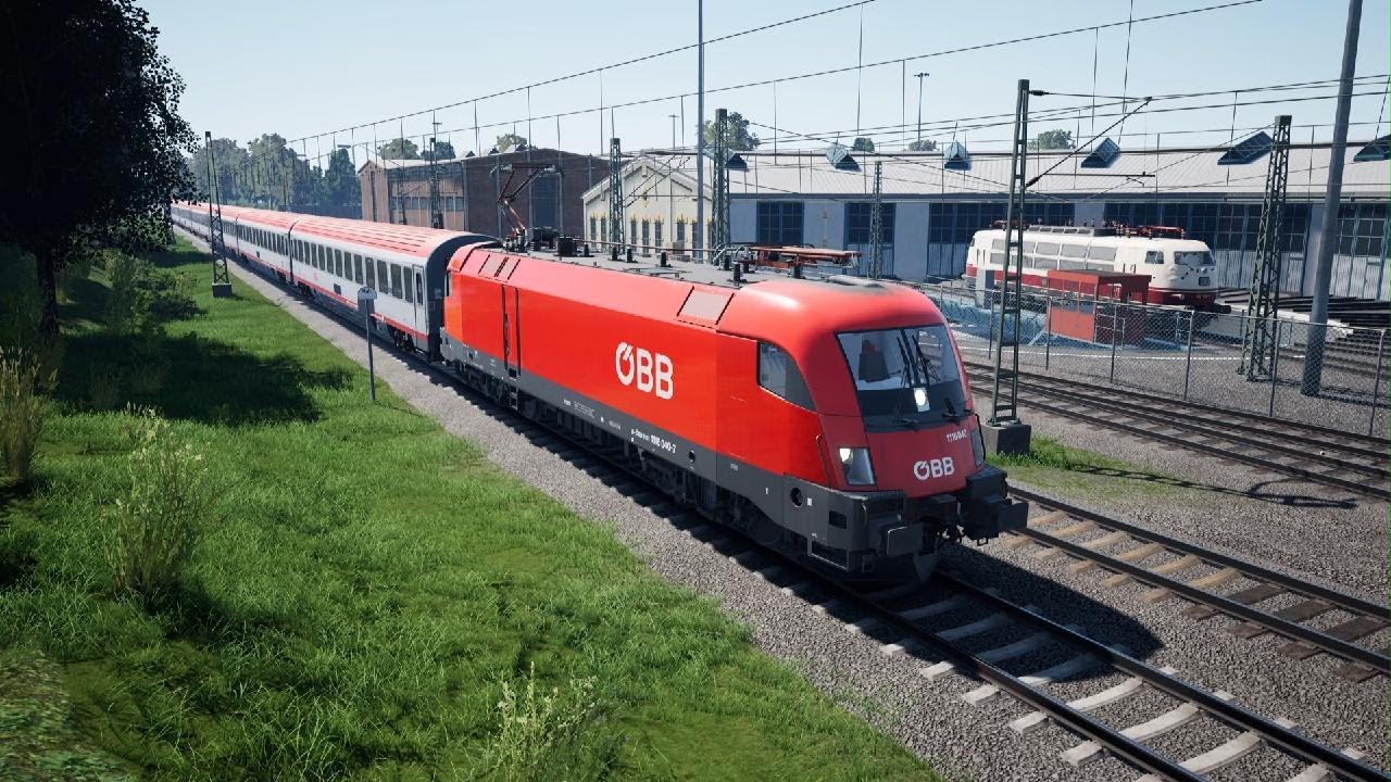Train Sim World 5 ÖBB 1116 Siemens ES64U2 Euro Sprinter Taurus Bahnstrecke Salzburg Rosenheim PS5