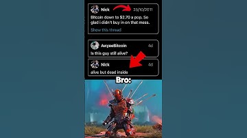 Bitcoin regret 💀