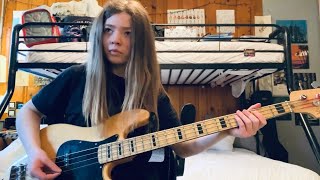 Supermassive Black Hole  Muse (Full bass cover!!) #muse #bass #bassist #femalemusician