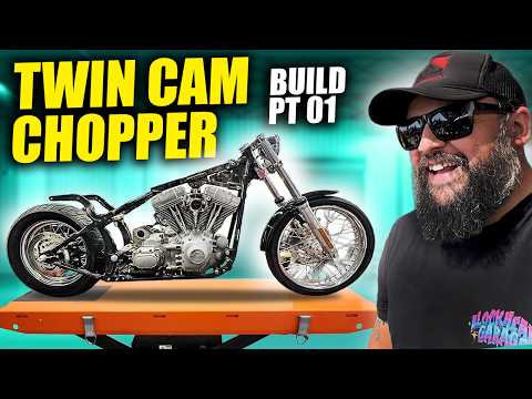 Building A Harley Twin Cam Chopper (pt 01: Stripping)