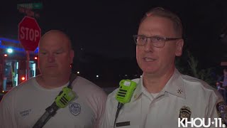 Raw video: One dead, another hospitalized in house fire in SE Houston