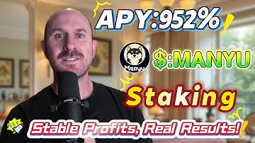 🔥 Earn 900%+ APY Staking MANYU – Tested & Made $500+ in One Day! The Most Stable Crypto Project!