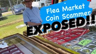 Beginner Coin Collectors BEWARE of Flea Market Scams #coincollecting