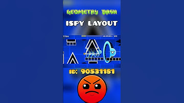 Ispy Layout #shortvideo #subscribe #geometrydash #gdupdate #gd #gdlevelrequest #phonk #shorts #guess