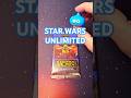Back with a pack! (Star Wars Unlimited) #starwars #swu #tcg #boosterpack #rarecards #cardgame