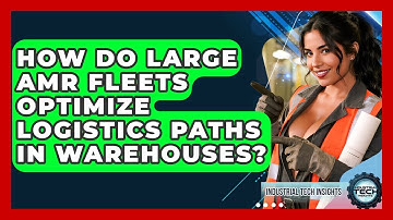 How Do Large AMR Fleets Optimize Logistics Paths In Warehouses? - Industrial Tech Insights