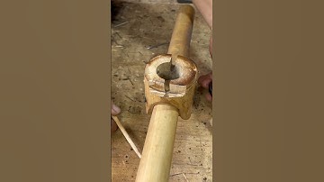 Handmade a simple trigger mechanism # Craft Bamboo # DIY # New idea for you enjoy