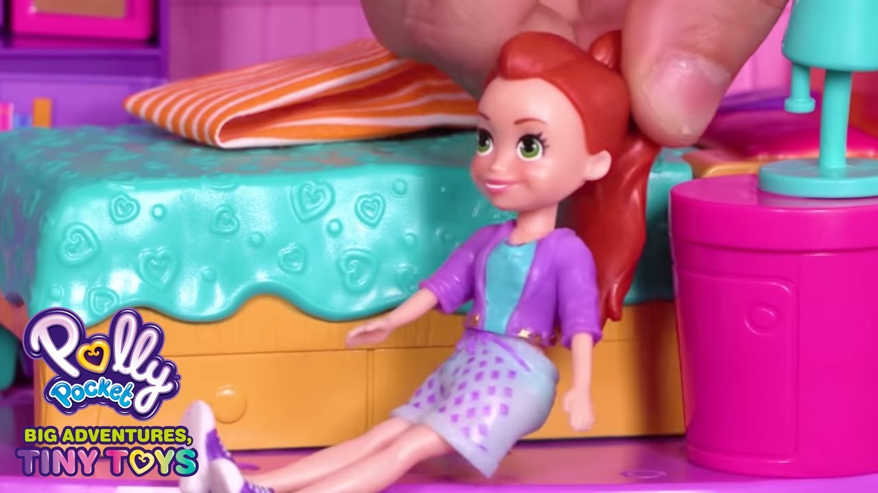 Cheer Up Shani 💜Polly Pocket Toy Play Polly Pocket YouTube