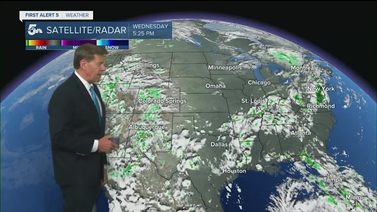 Warm with a chance for afternoon storms - YouTube