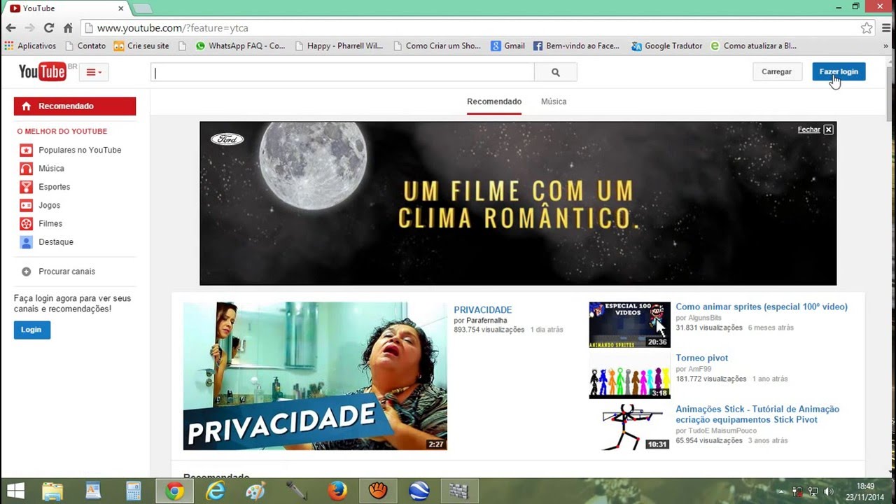 Como Postar Videos Grandes No Youtube