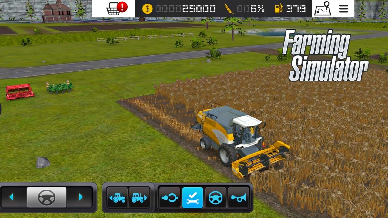 PART - 1 Farming Simulator 16 first Gameplay ! Fs 16 First Game Kaise ...