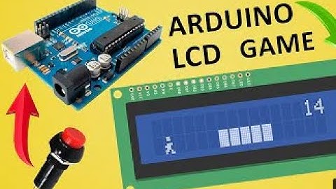 how to make dino jump with Arduino and I2C LCD display