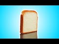 If I laugh, the video ends - Piece of Bread Falling Over