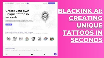 BlackInk AI: Creating Unique Tattoos in Seconds