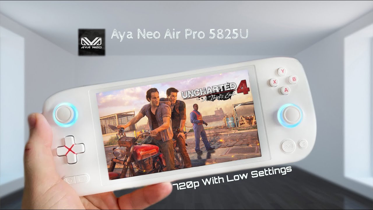 Uncharted 4 pc - Part 4 -on Ayaneo Air Pro (FPS 22~28) Low Settings