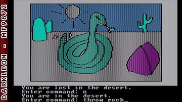 Adventure in Serenia © 1982 IBM - PC DOS - Gameplay