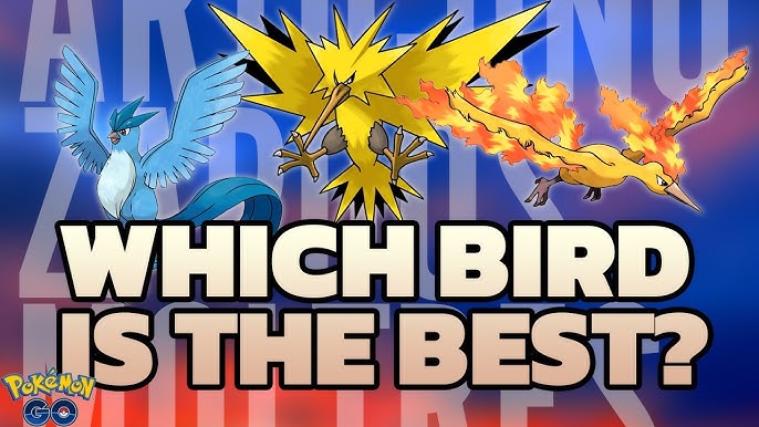 What are the best movesets for Articuno, Zapdos, and Moltres in