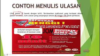 Bahasa Melayu Kertas 1 Bahagian C: Ulasan | KJie Channel