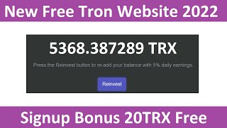 New Free Tron Mining Site 2022-Free Cloud Mining Site 2022-Onextron Review