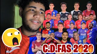 C.D.FAS 2020 | Plantel del torneo apertura.