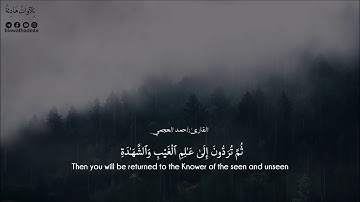 قل إن الموت الذي تفرون منه فإنه ملاقيكم حالات واتس قران كريم بصوت أحمد العجمى