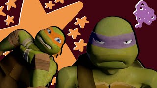 Mikey And Donnie Arguing For 3 Minutes Tmnt 2012 Reupload