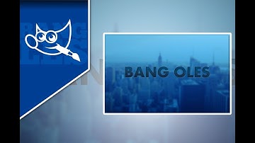 GIMP Tutorials : How To Make A Letterpress Effect In GIMP