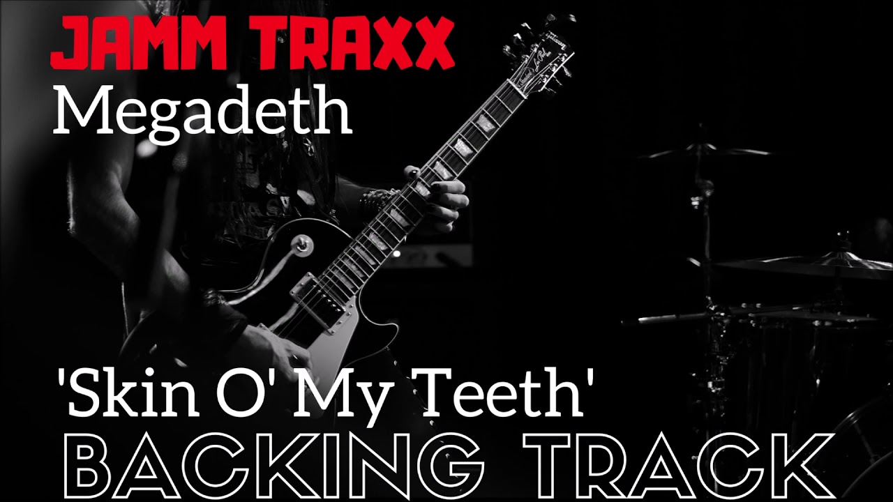 Megadeth - Skin O' My Teeth - Backing Track. Drums & Bass (No