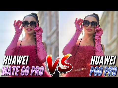HUAWEI MATE 60 PRO vs HUAWEI P60 PRO. Большое сравнение камер