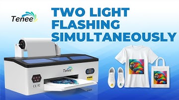 A3 L1390/1800 DTF PRINTER VIDEO TUTORIALS - INK LIGHT AND PAPER LIGHT FLASHING SIMULTANEOUSLY