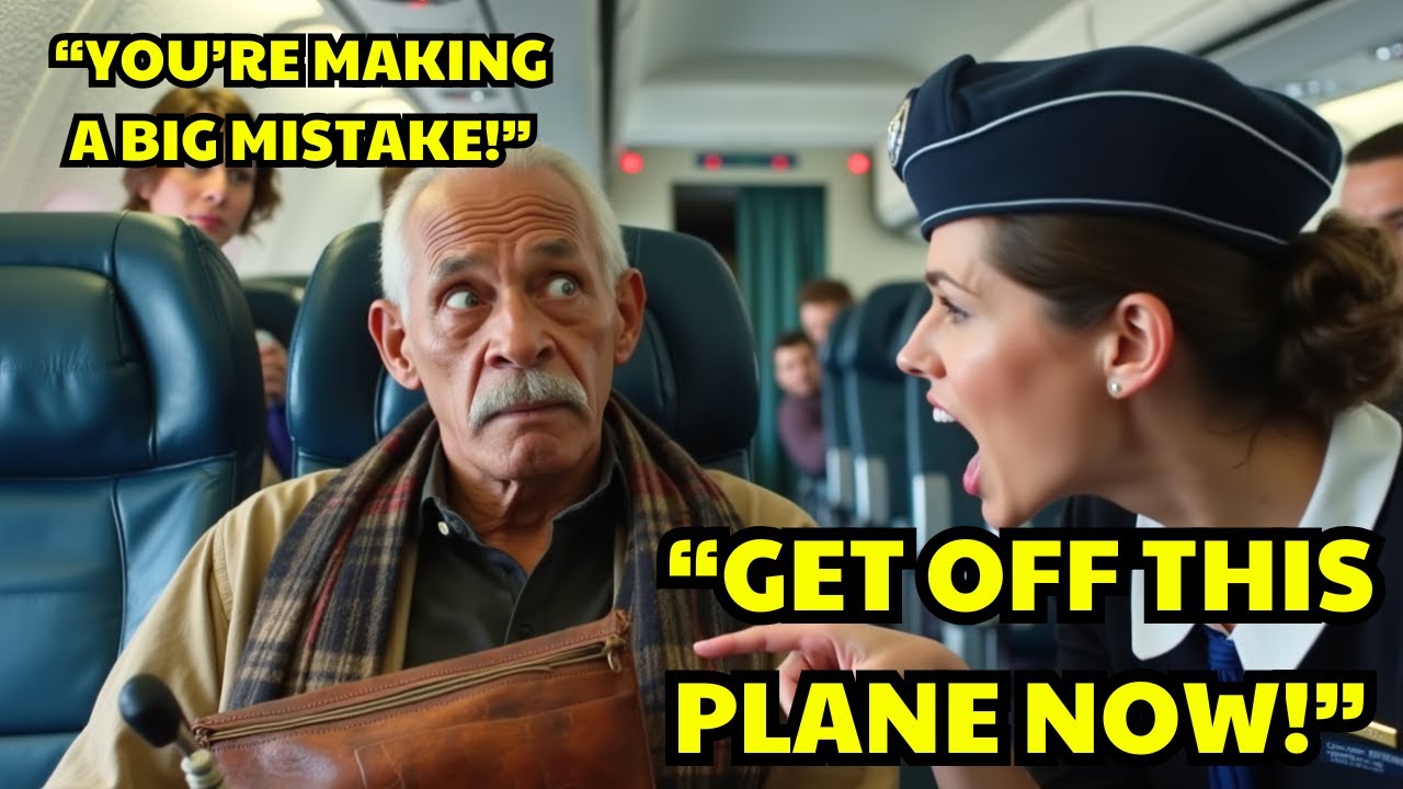 Flight Attendant Kicks Out Weak Black Old Man, Unaware He's the Airline Owner | telltales