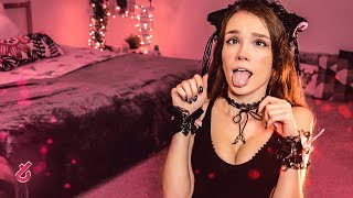 ASMR Neko cat roleplay, meowing - #ASMR #Relaxing 27/100