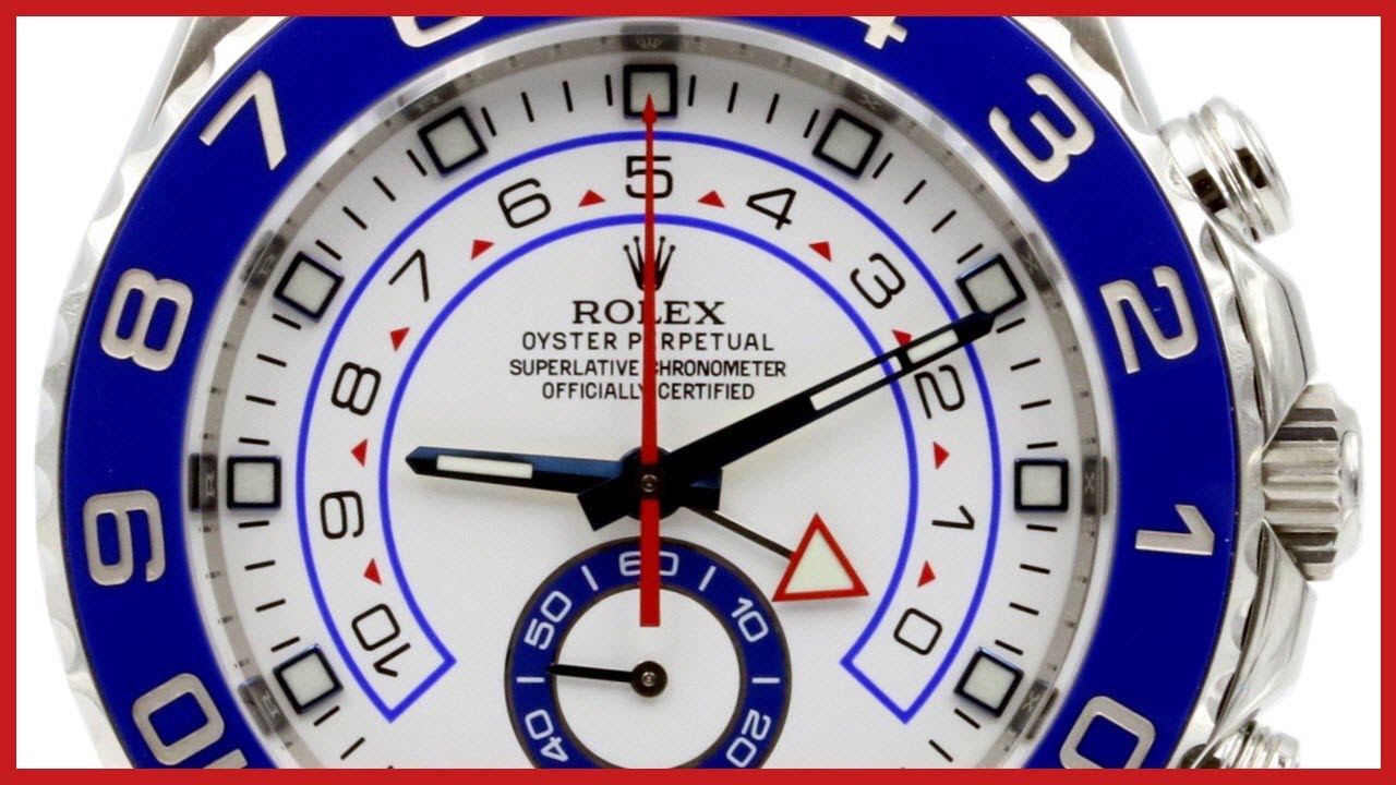 rolex yacht master functions