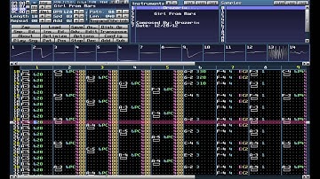 MilkyTracker playing Drozerix - Girl from Mars