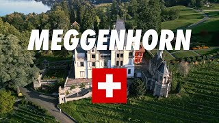 Meggenhorn Castle is a castle in Meggen near the Swiss city of Lucerne. #switzerland #drone #travel
