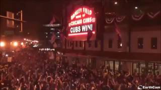 Cachorros de Chicago Campeones | Locura en Chicago