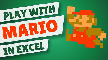 Play at SUPER MARIO BROS in Excel!