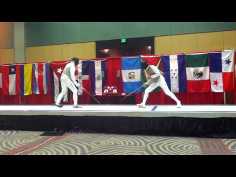 Pan American Zonal Alexander Massialas (USA) vs Et...