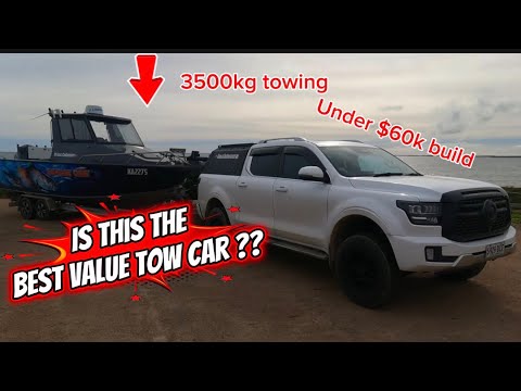 Is This Australian best value NEW tow car GWM Cannon Alpha 2024 