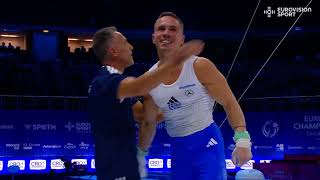 Eleftherios Petrounias. 2026 European Championships. EF. SR Eleftherios Petrounias. 2026 European Championships. EF. SR
