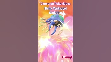 EVOLVING SHINY TENTACOOL in Pokemon Let