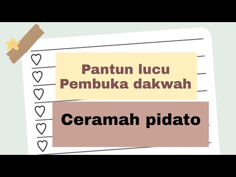 Pantun Lucu Pembukaan Dakwah Ceramah Pidato Bahasa Sunda Youtube