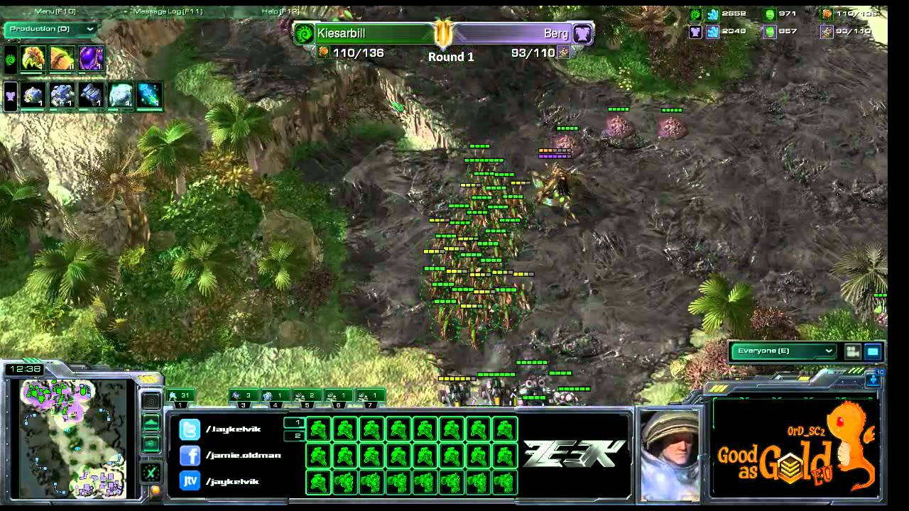 Update Good As Gold EU #26 - Round 1 _ Kiesarbill ( Z ) VS Berg ( T )