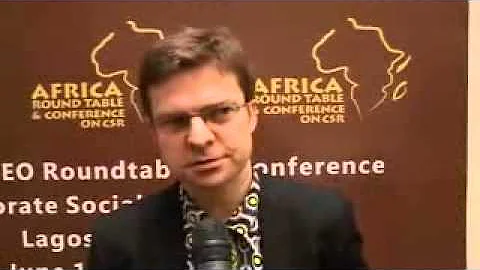 Wayne Visser Founder & Director, CSR International interview AR CSR 2011