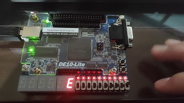 RELOJ CON FPGA DE-10 LITE SALIDA A DISPLAY DE 7 SEGMENTOS.