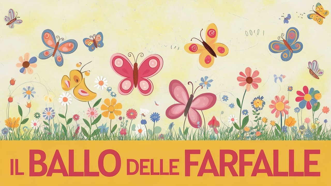 Il Ballo delle Farfalle 🦋✨ | Canzone Divertente per Bambini