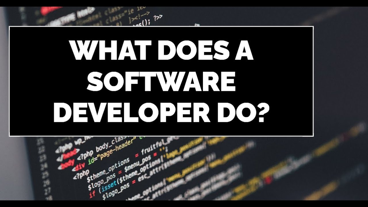 What Does a Software Developer Do? - The Tech Wizards - YouTube