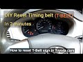 How to reset Timing belt (T-Belt) in Toyota Innova| Fortuner | Corolla etc.