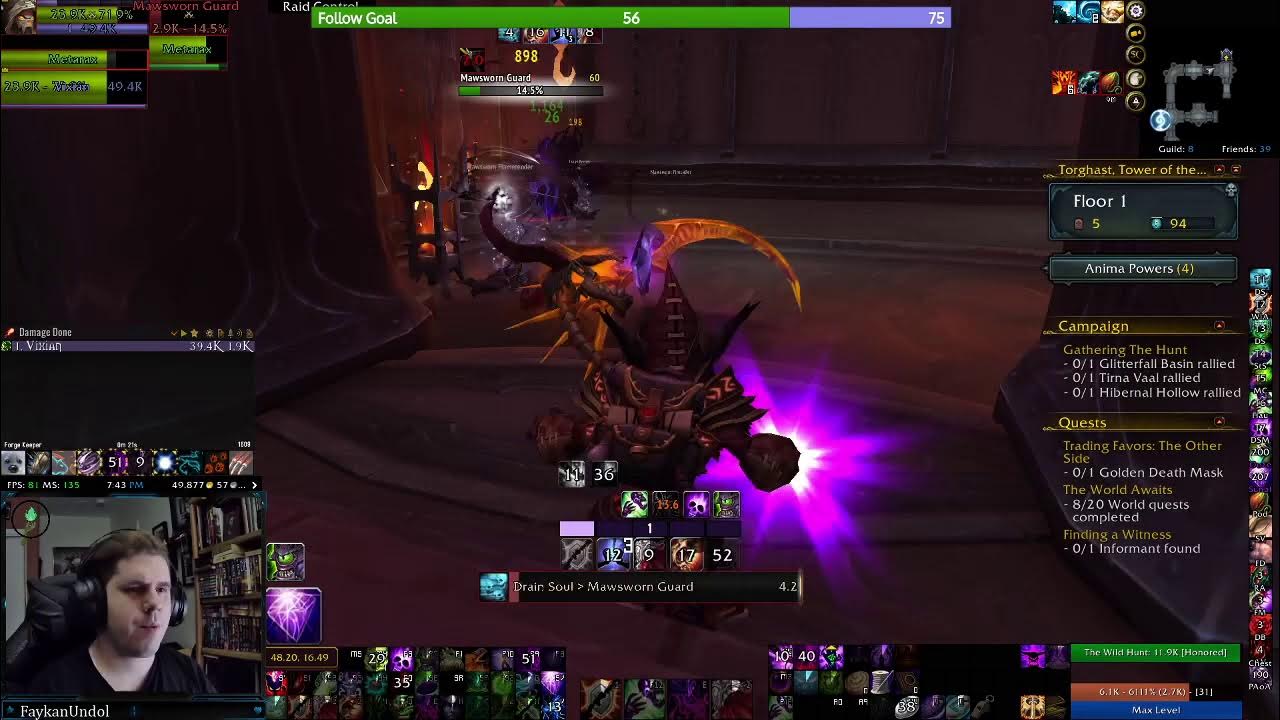 Layer 8 (The Affliction warlock solo YouTube